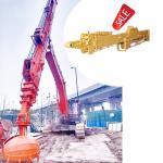 30M 32M Excavator Long Reach Boom And Telescopic Arm
