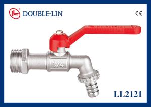 Quality Aluminium Handle Reduced Flow Brass Ball Bibcock wholesale