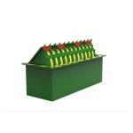 Car Parking Hydraulic Vehicle Barriers Heavy Duty Electronic Hydraulic Rising