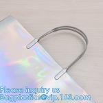 Holographic Rainbow Handbag Reusable Bags, Gym Sports Security Travel Beach