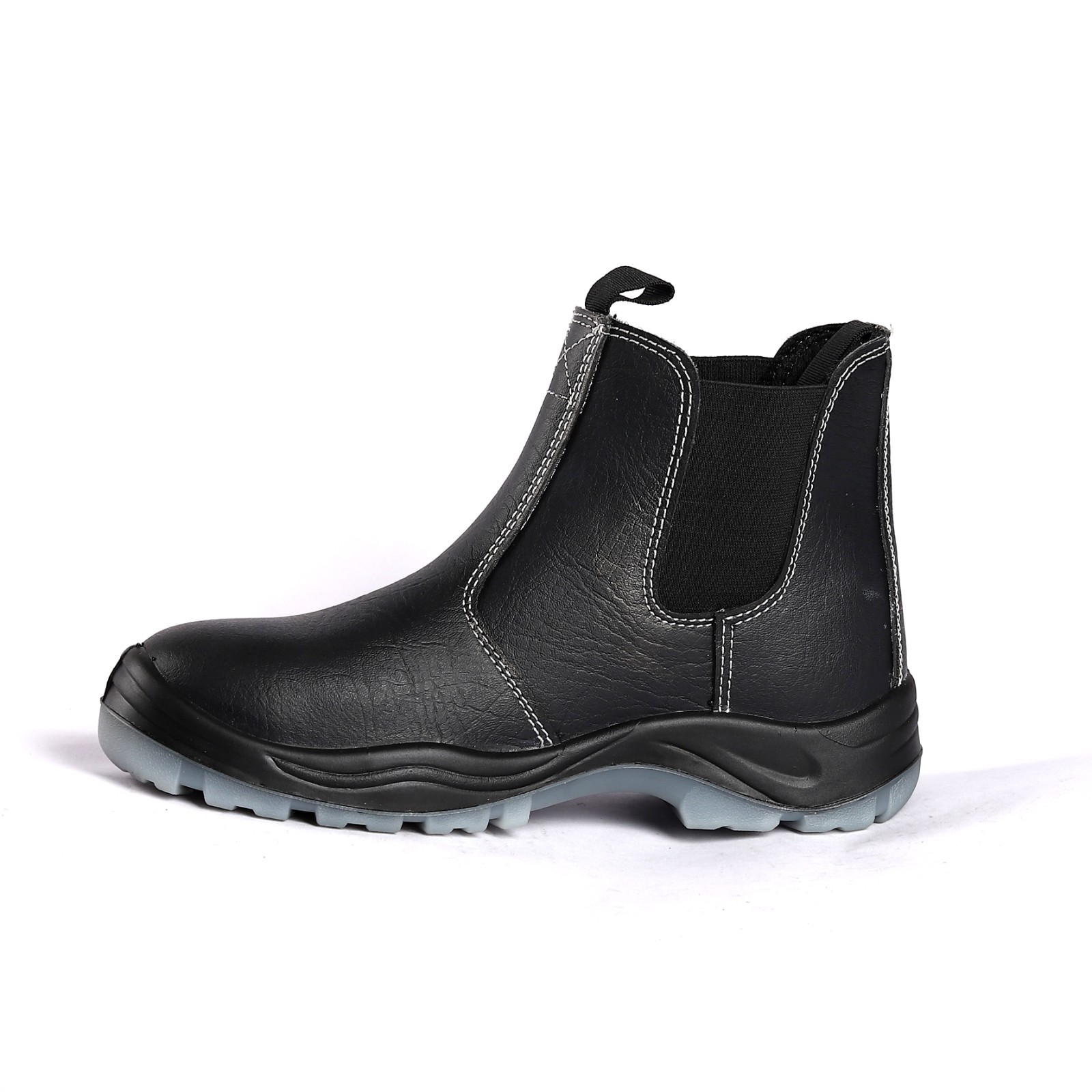 Dual Density Pu Outsole Anti Slip for Wet and Oily Environments Upper Safety Boots for Men