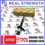 diesel fuel engine injector 095000-7670 23670-09280 for engine high pressure