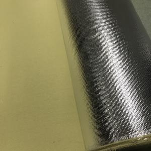 Quality Low Electrical Conductivity Para Aramid Fabric With Aluminum Coating Water Proof wholesale