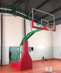 Moveable Traning Basketball Stand Customized Logo Hydraulic Basketball Hoop