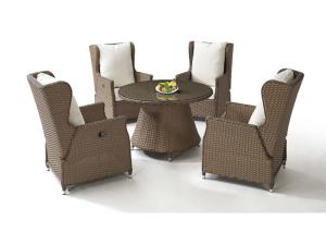 Quality Waterproof Rattan Wicker Outdoor Table Chairs Dining Garden Set wholesale