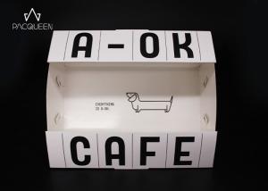 Quality Desserts / Cookies / Cake Take Out Containers Oil / Water Resistant Food Safe Grade wholesale