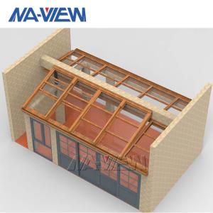 Quality Prefab Modern Sunroom Extension Small Garden Sun Rooms PVDF Coating Surface wholesale
