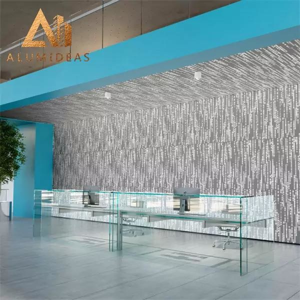 Interior decorative wall cladding