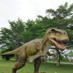 Theme Park Realistic Animatronic Dinosaur Carnotaurus With Movement And Sound
