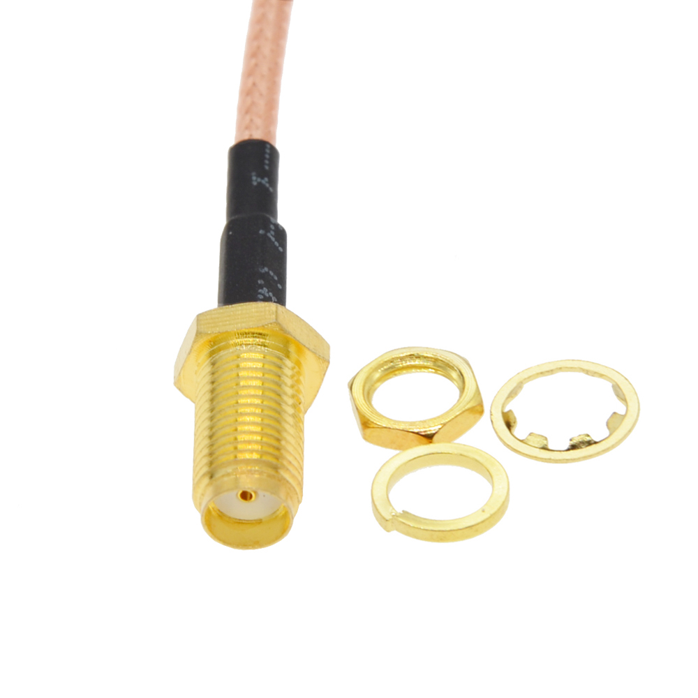 Right Angle SMA Male TO Female Cable RF Antenna Extension RG316 Coaxial Cable