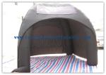 Advertising Inflatable Air Tent , Black Blow Up Spider Dome Tent