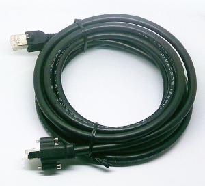 Quality RJ45 male to male cable with mount pannel screw wholesale