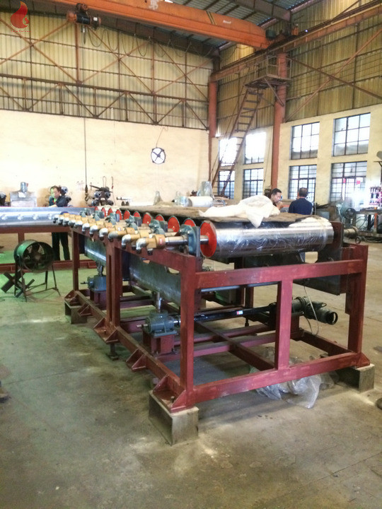 720 mm width Five Rollers PVC Calender Machine With PLC control touch screen