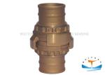 Aluminum Marine Fire Fighting Equipment Fire Hose Coupling 65mm Diameter