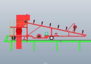 Quality Double Driving Unloading 2.2KW Belt Conveyor Machine wholesale