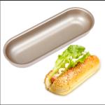 RK Bakeware China Foodservice NSF Hot Dog Bun Pan Hotdog Bread Mould Nonstick