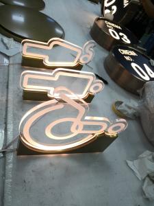 Quality Aluminum Event Directional Signage Boards 254*150mm For Wayfinding wholesale