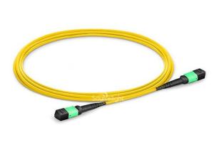 Quality Lan Wan Mpo Mtp Fiber Breakout Cable Single Mode 9 / 125 12 Cores 24 Cores wholesale