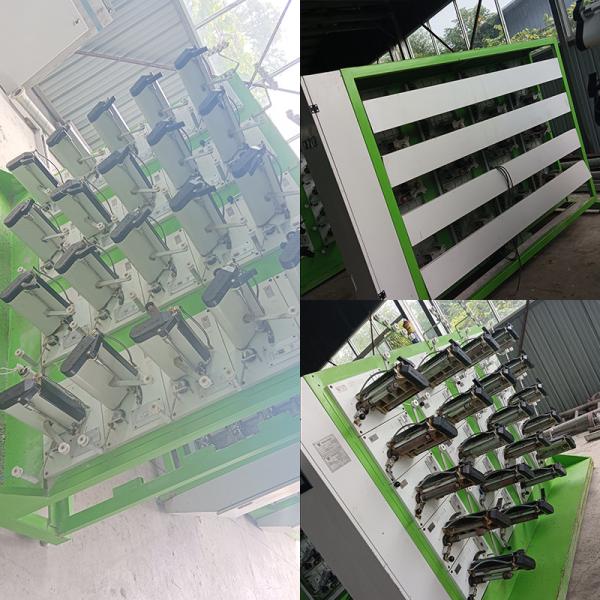Second Hand High Speed Winding Machine For PP PE Plastic Yarn Stretching