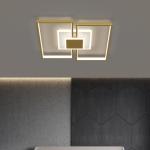 Modern LED Ceiling Light Simplicity Fashion Geometric Light luxury Black Gold