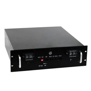 Quality Stackable 50Ah 48V LiFePO4 Battery Pack , Lithium Ion Battery For Telecom Station wholesale