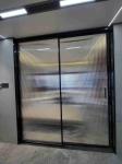 Aluminium Sliding Glass Doors Easy Installation Anodized / Powder Coated