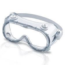 Quality Black Frame Medical Safety Goggles Customizable Simple Design Anti Scratch wholesale