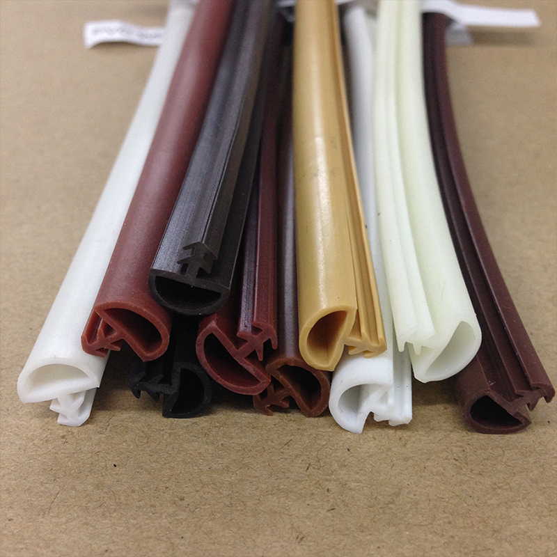 Custom Supply EPDM Aluminum Window Door Protection Rubber Sealing Strip with Slot