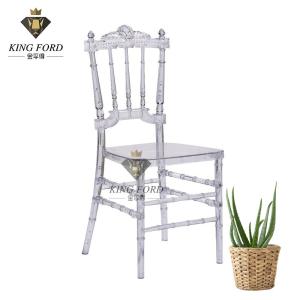 Quality Pure PC Resin Wedding Plastic Chairs Recyclable Transparent Chiavari Chair wholesale