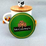 Eco Friendly Paper Promotional Drink Coasters Custom Shaped High Temperature
