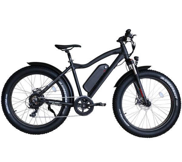 48V 500W 750W Electric Fat Tire Bike 26x4 Fat Enduro Electric Bicycle With LCD