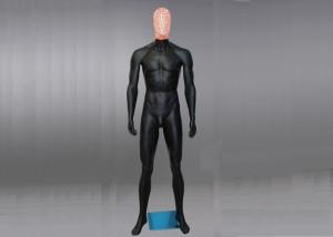 Quality Fiberglass Full Body Men's Shop Display Mannequin With Iron Wire Head Eco Friendly wholesale