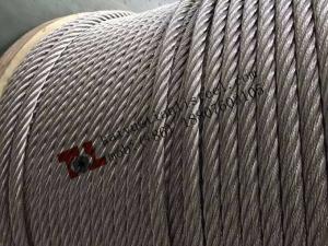 Quality 316 7x19 20mm Stainless Steel Wire Rope Right Hand Regular Lay sZ wholesale