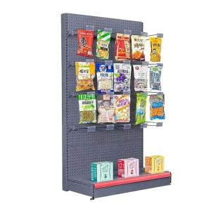 Quality Factory customized color size metal heavy duty shelves wall shelves for cosmetics display gondola wholesale