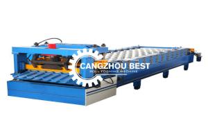 Quality 19 Stations Steel 1250mm Roof Tile Forming Machine wholesale