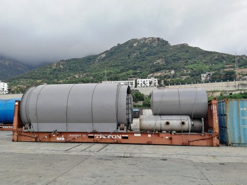 Heating Method Indirect Heating Pyrolysis Plastic Oil Refinery Distillation Plant