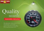 12v Digital Oil Pressure Gauge , High Speed Automotive Oil Pressure Gauge