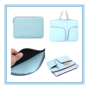 Quality Neoprene Notebook Sleeve Bag 13 Inch Laptop Sleeve With Pocket wholesale