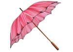 Wooden Frame Promotional Golf Umbrellas Digital Printing 23 Inches Auto Open