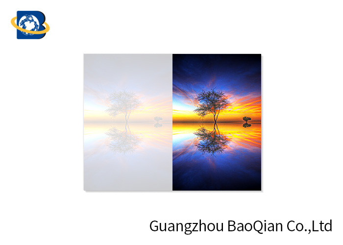 PET / PP Material 3D Picture Cards , Custom Lenticular Cards Beautiful Landscape Pattern