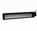 220V AC Cross Flow Blower Fan , Industrial Tangential Fan Metal Frame 2700