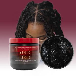 Quality 16oz Firmly Hold 24 Hours Braiding Gel For All Hair Types Natural Smoothing Holding Hair Gel For Braids 16 Oz wholesale