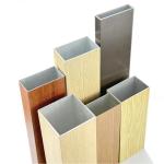 AISI Cast Aluminum Square Steel Pipe 5cm Polished 1050 1060