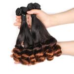 Grade 7A Virgin Remy Hair Wholesale Ombre Color Loose Wave Brazilian Hair