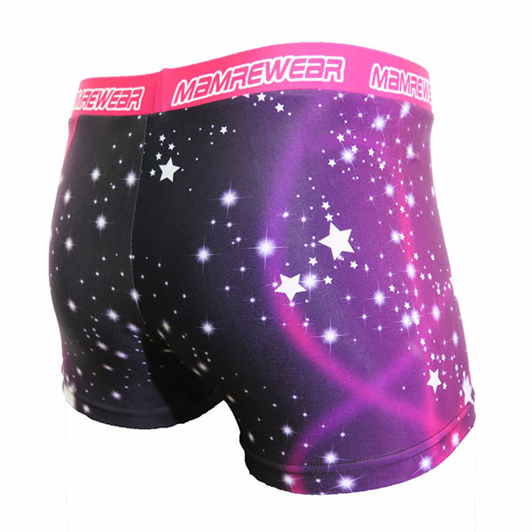 Nice Design Purple Color Cheer Dance Clothes Tank And Shorts XXS To XXXL