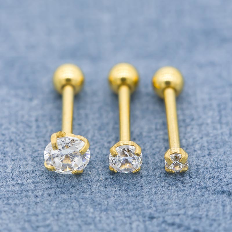 316 stainless steel Ear Piercing Jewellery