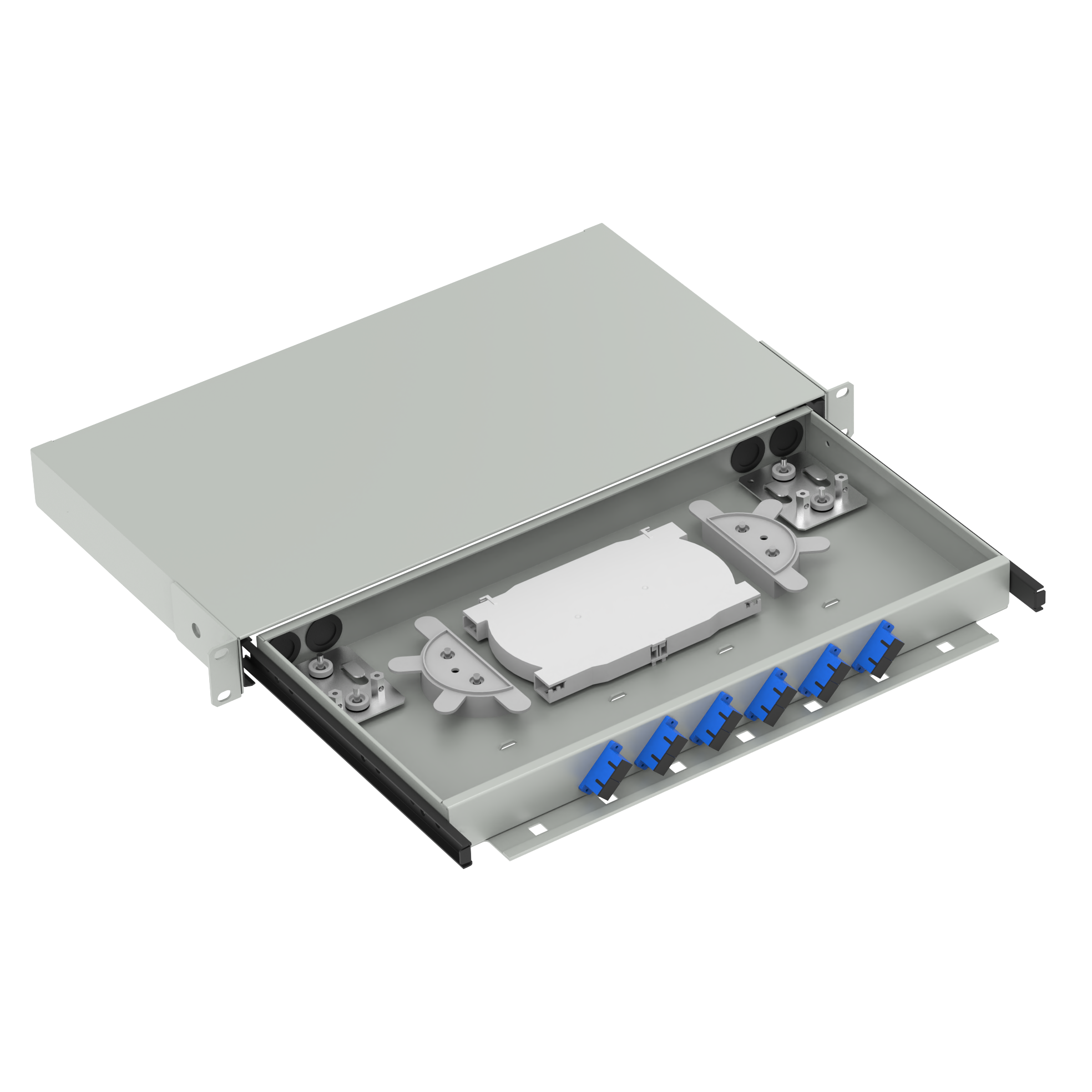 FTTX White SC Type Optic Fiber Distribution Patchpanel for Optimal Network Performance