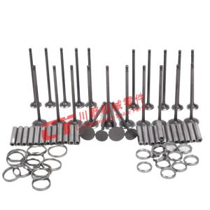 Quality Exavator Engine S6K C6.4 Valve &amp; Valve Guide &amp; Valve Seat Parts wholesale
