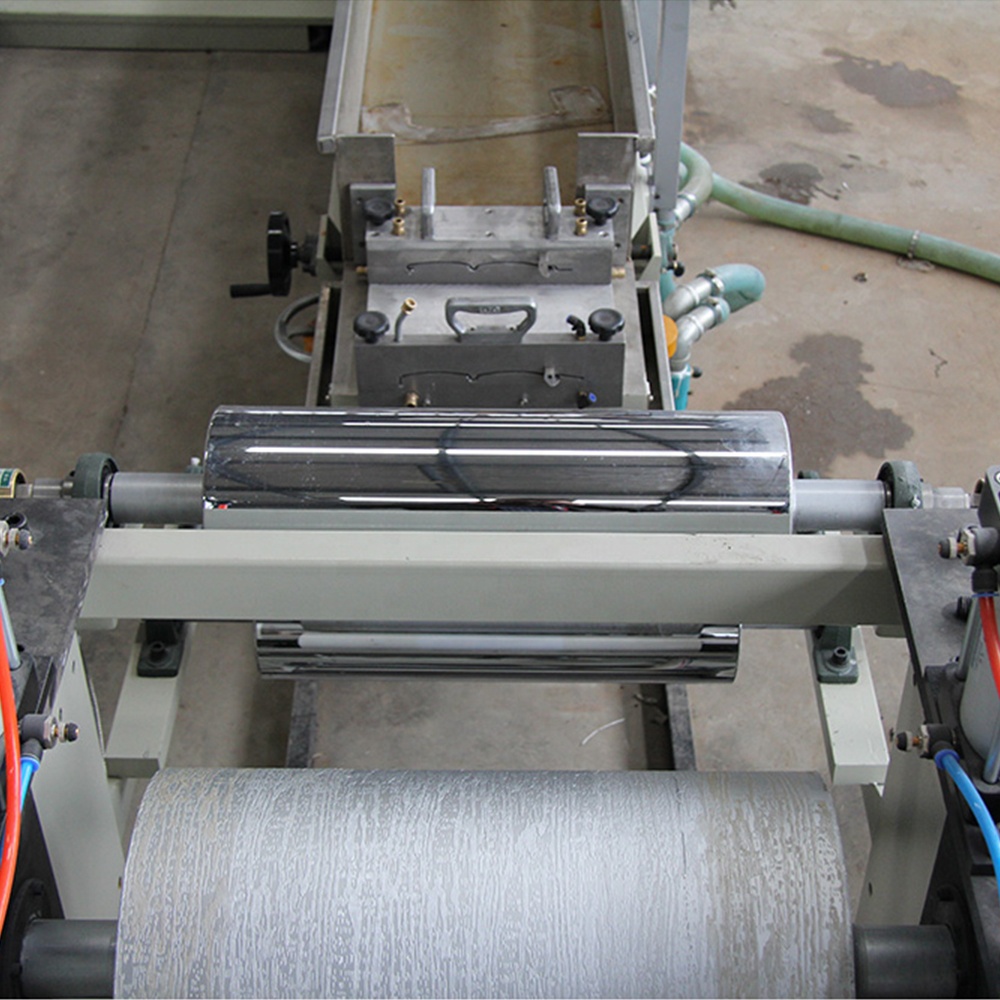 380V 50hz Voltage PVC Stone Siding Sheet Making Line with Satisfaction Guarantee