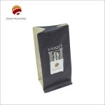 Zipper Closure Coffee Bean Pouch Moisture Proof 200g Sealable Coffee Bags